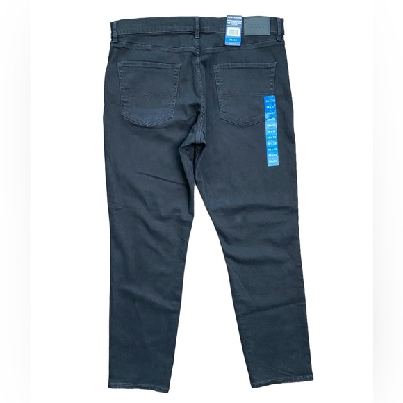 Lucky Brand Men’s Black Ink 412 Athletic Slim Mid-Rise Denim Jeans Size 38x32 - Picture 5 of 14
